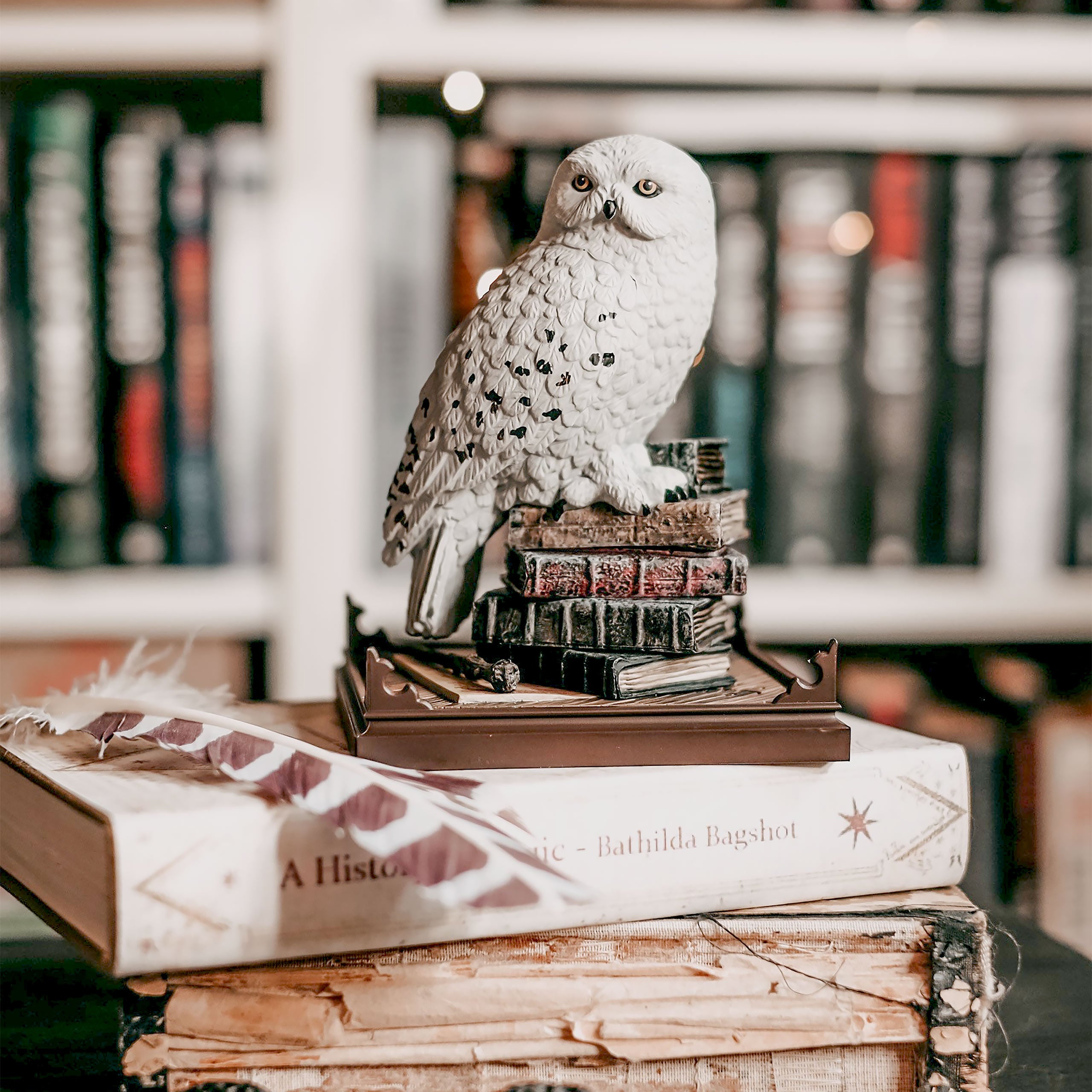 Imagen del producto Hedwig - Figura de criaturas mágicas de Harry Potter