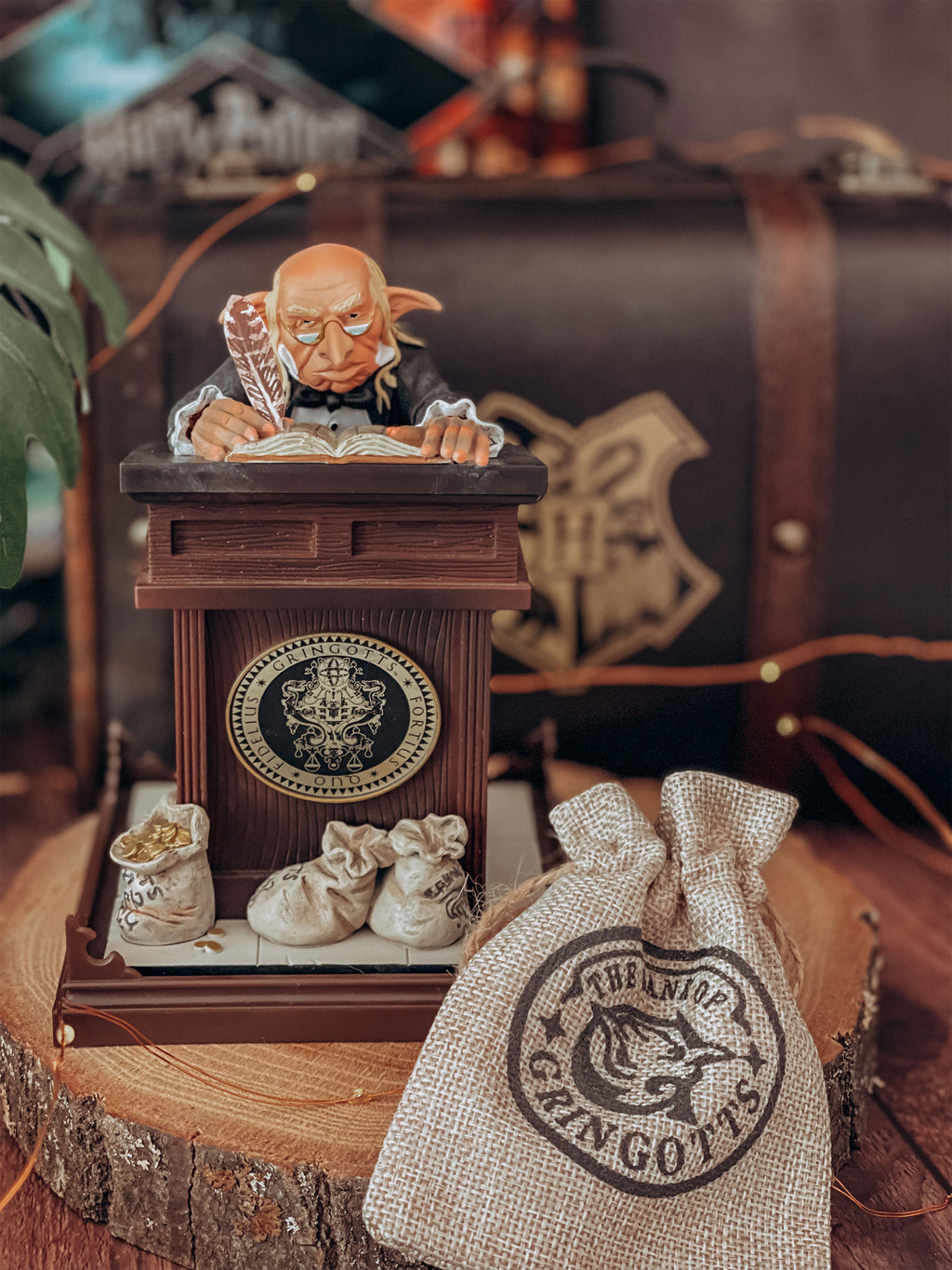 Imagen del producto Duende de Gringotts - Figura Criaturas Mágicas Harry Potter