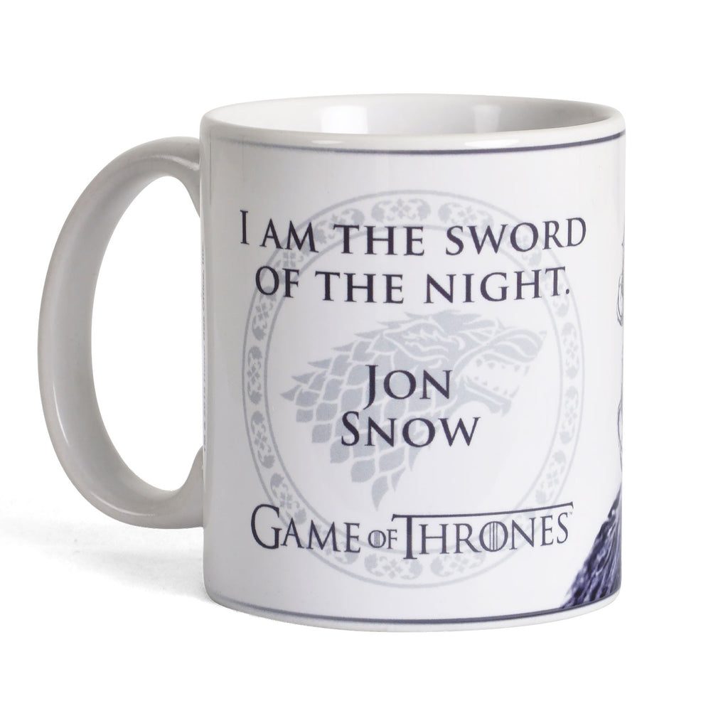 Imagen del producto Juego de Tronos - Taza blanca de Jon Snow