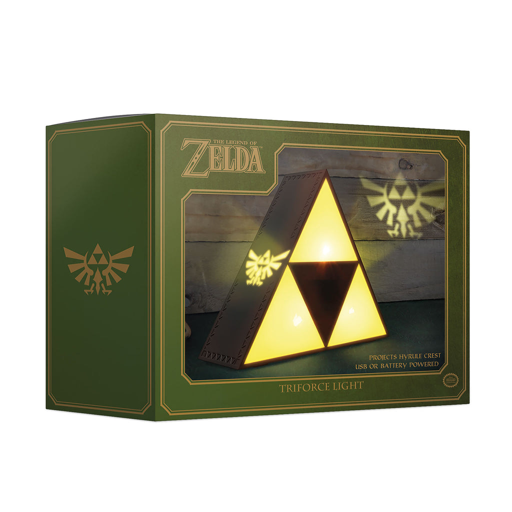 Imagen del producto Zelda - Lámpara con Logotipo de Triforce