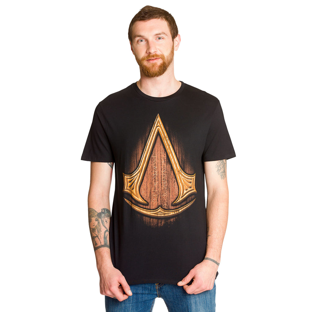 Imagen del producto Assassins Creed - Insignia Wood Camiseta negra