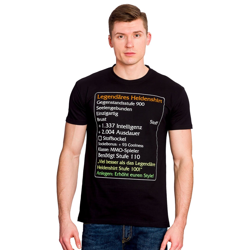 Imagen del producto Artículo de nivel 110: Camiseta de héroe legendario