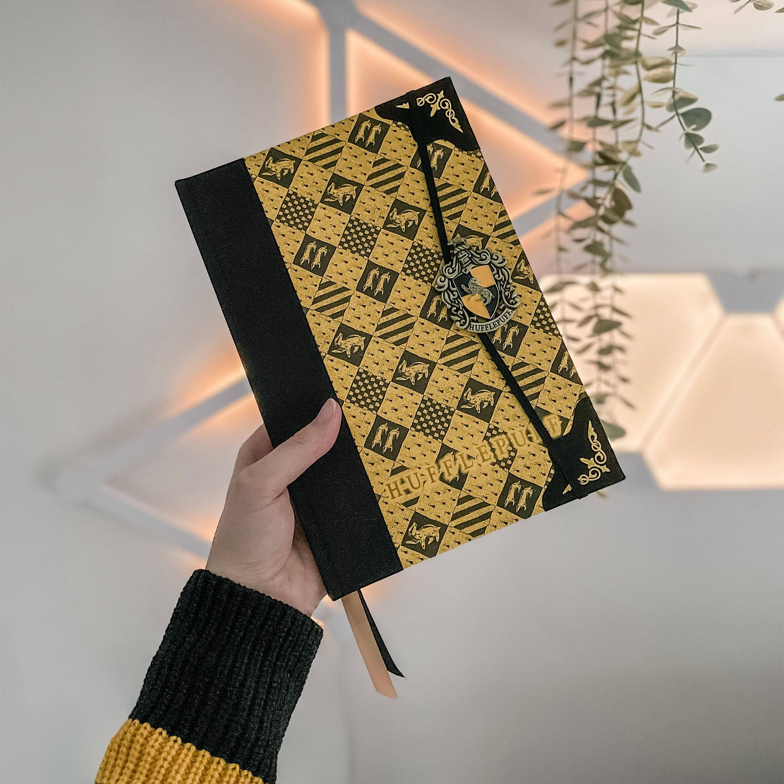Imagen del producto Harry Potter - Escudo Hufflepuff Deluxe Cuaderno