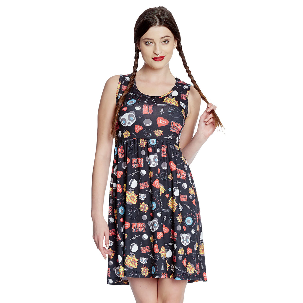 Imagen del producto Suicide Squad - Vestido mini con logo