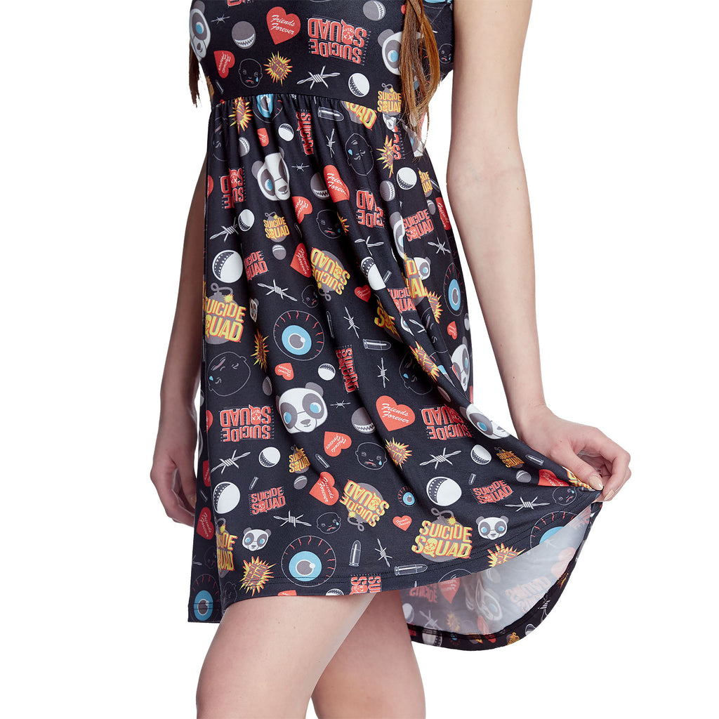 Imagen del producto Suicide Squad - Vestido mini con logo
