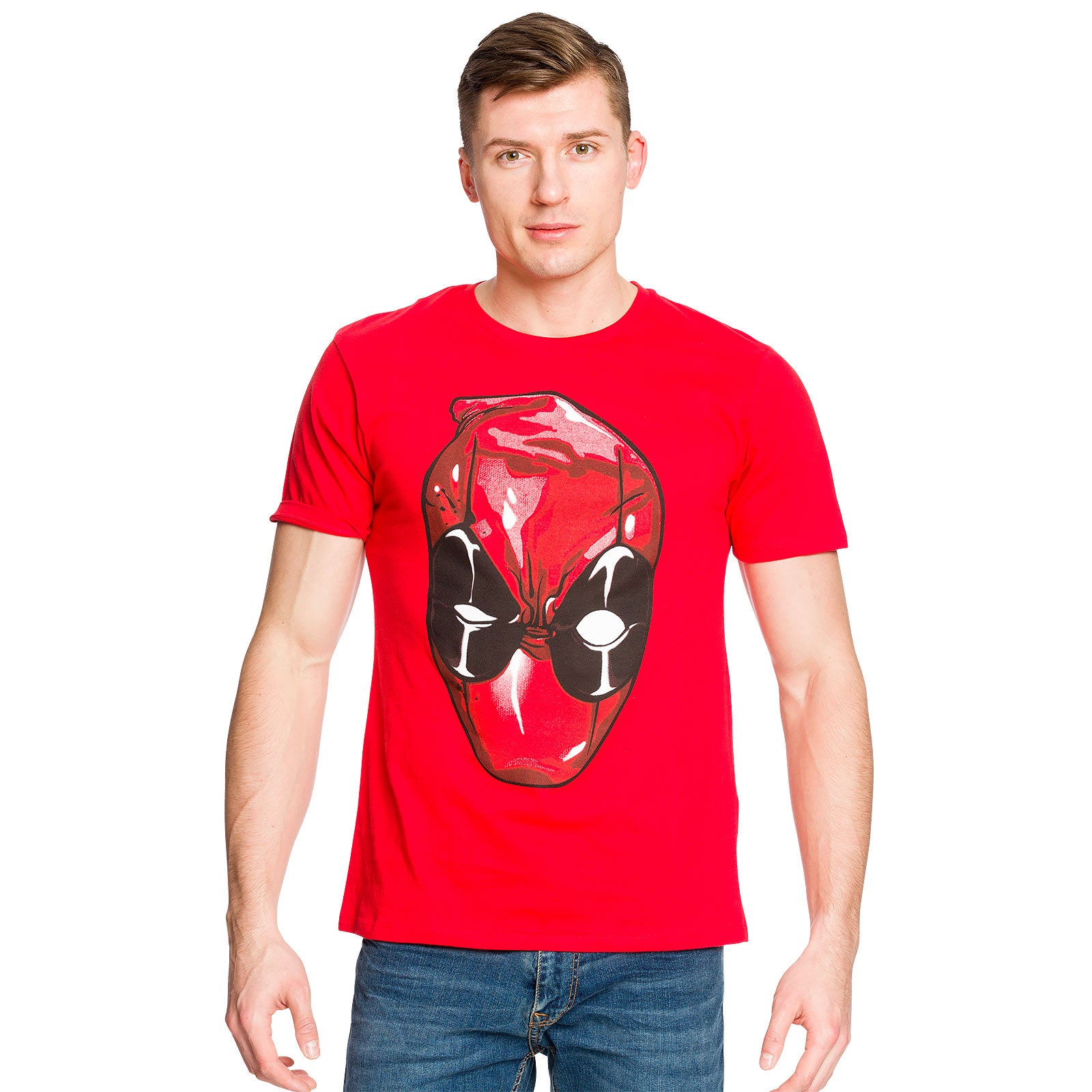 Imagen del producto Deadpool - Camiseta roja de cabeza