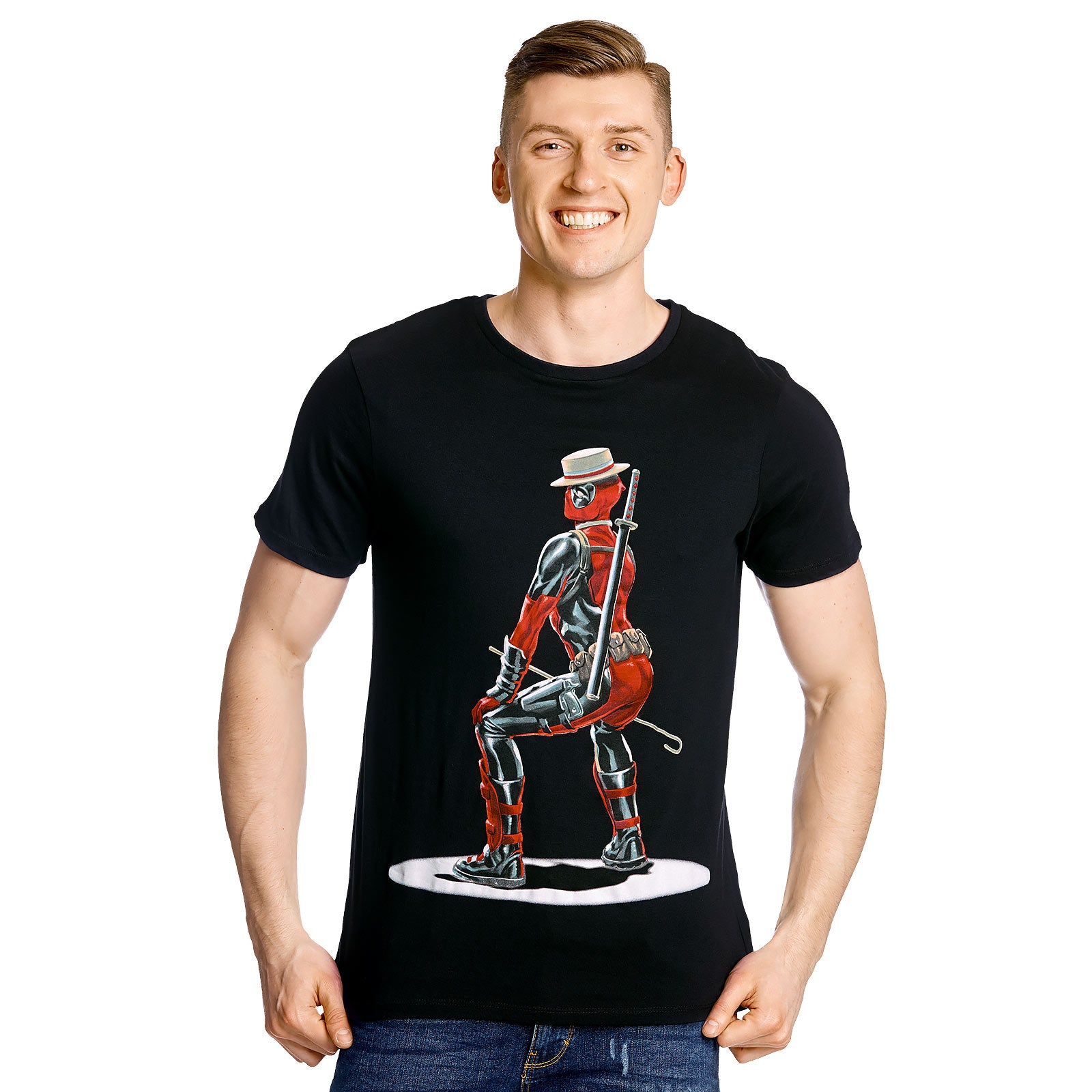Imagen del producto Deadpool - Camiseta de artista negra