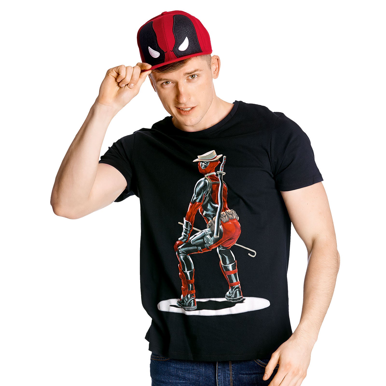 Imagen del producto Deadpool - Camiseta de artista negra