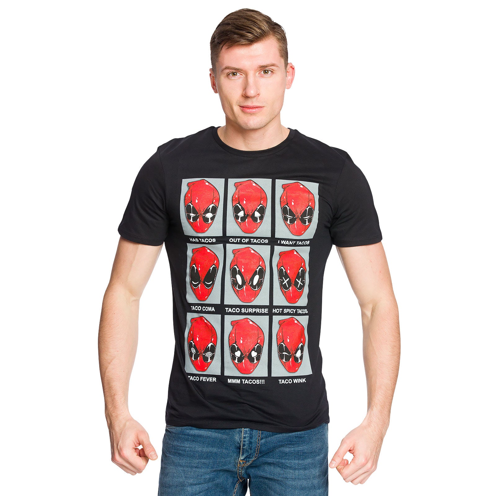 Product image Deadpool - Emotions T-Shirt black