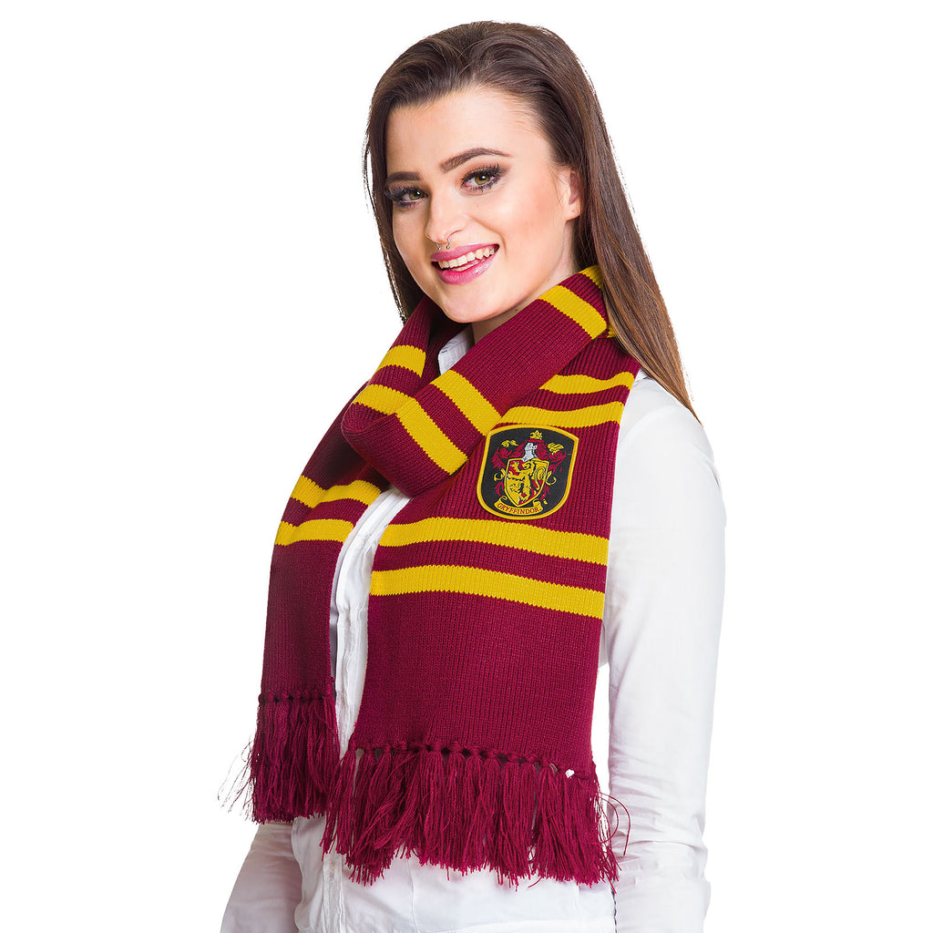 Imagen del producto Harry Potter - Bufanda de punto Gryffindor amarillo-rojo