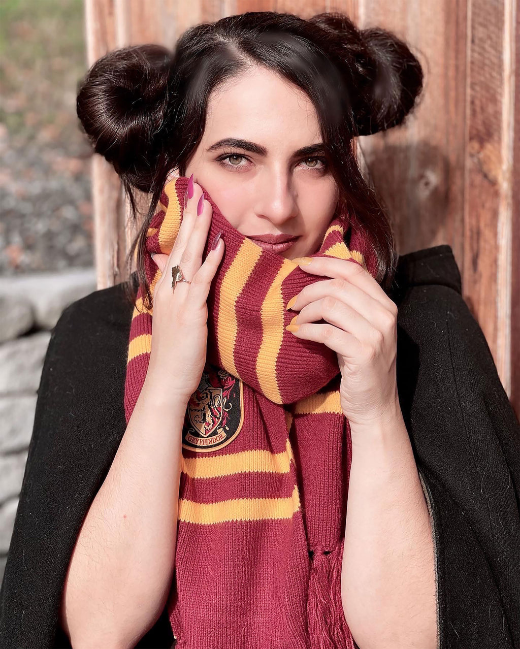 Imagen del producto Harry Potter - Bufanda de punto Gryffindor amarillo-rojo