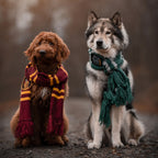 Imagen del producto Harry Potter - Bufanda de punto Slytherin gris-verde