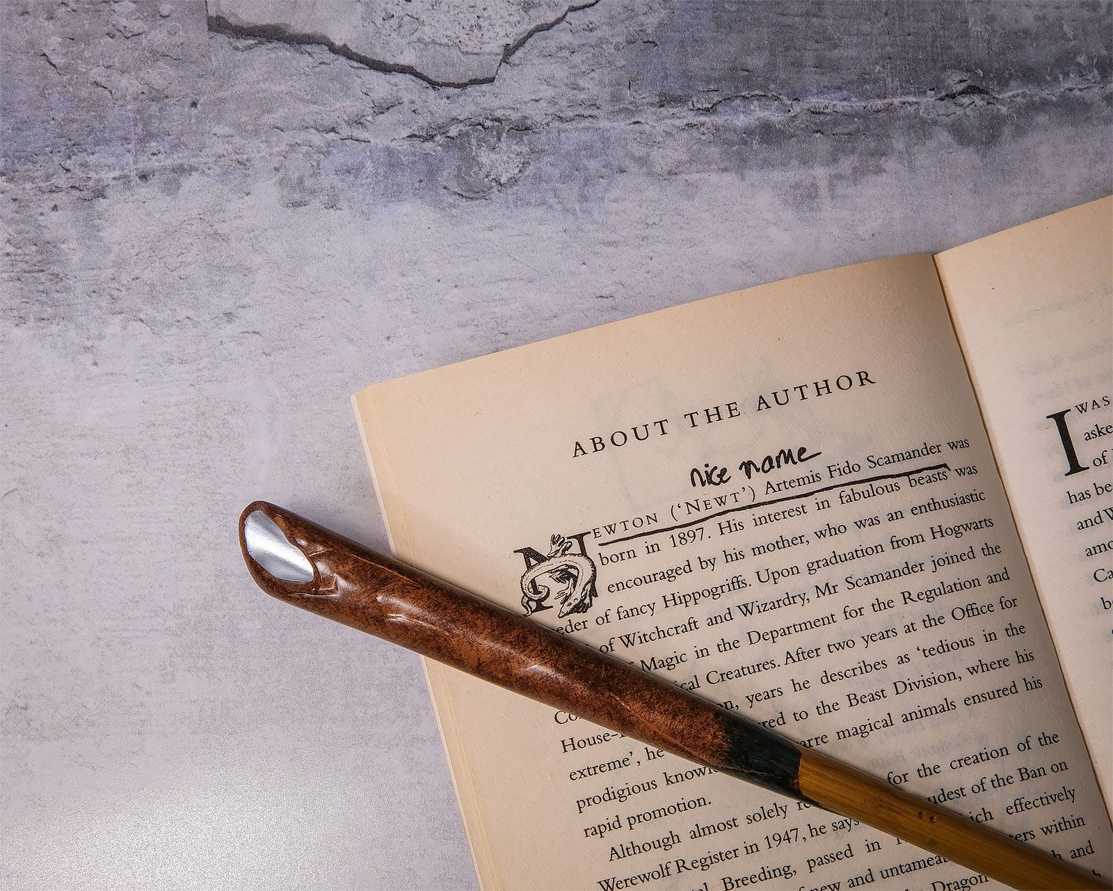 Imagen del producto Varita de Newt Scamander - Animales fantásticos