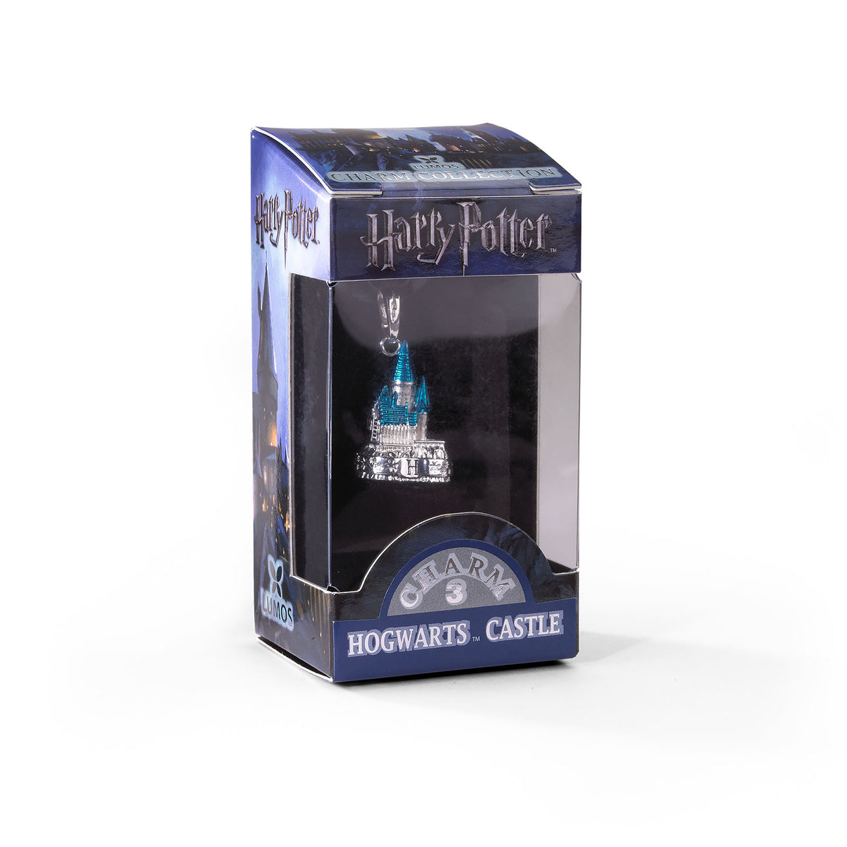Imagen del producto Colgante Charm Lumos Hogwarts Plateado - Harry Potter