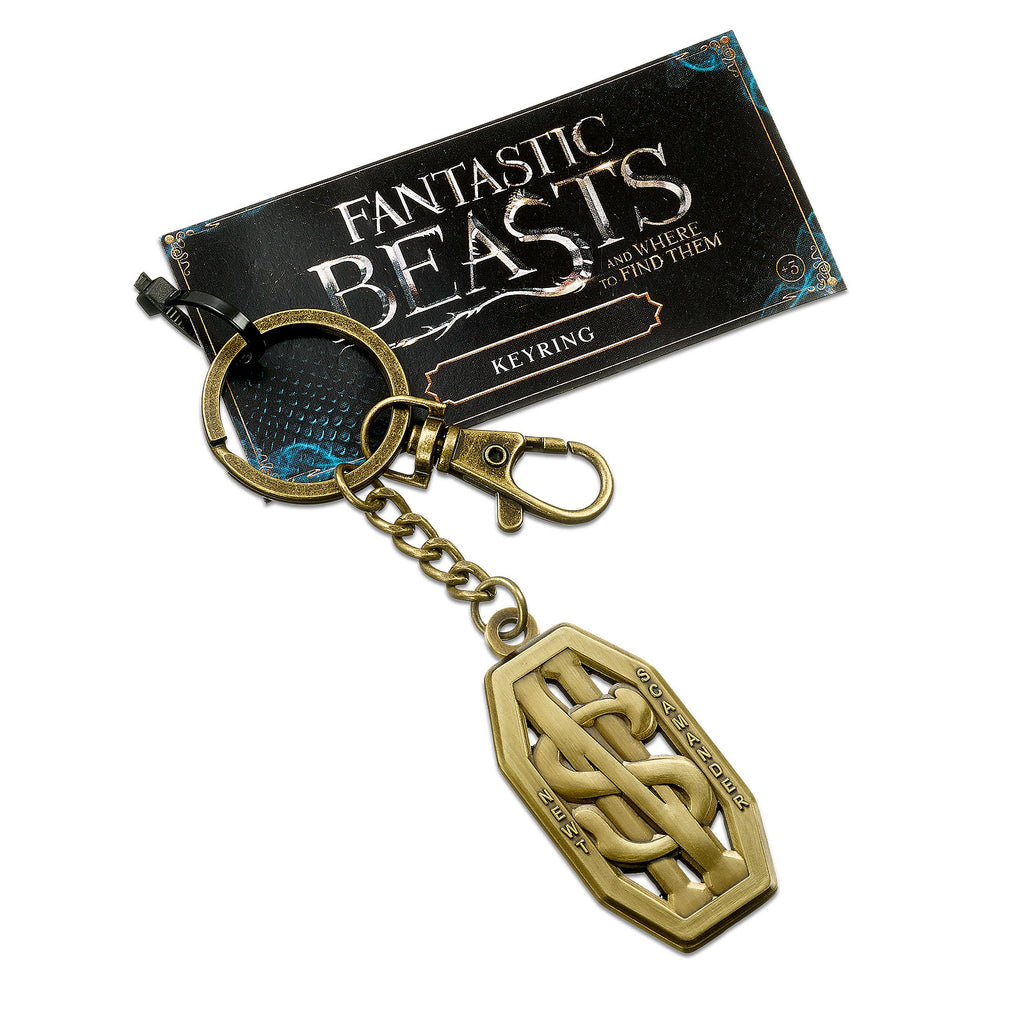 Imagen del producto Animales Fantásticos - Llavero con Logo de Newt Scamander