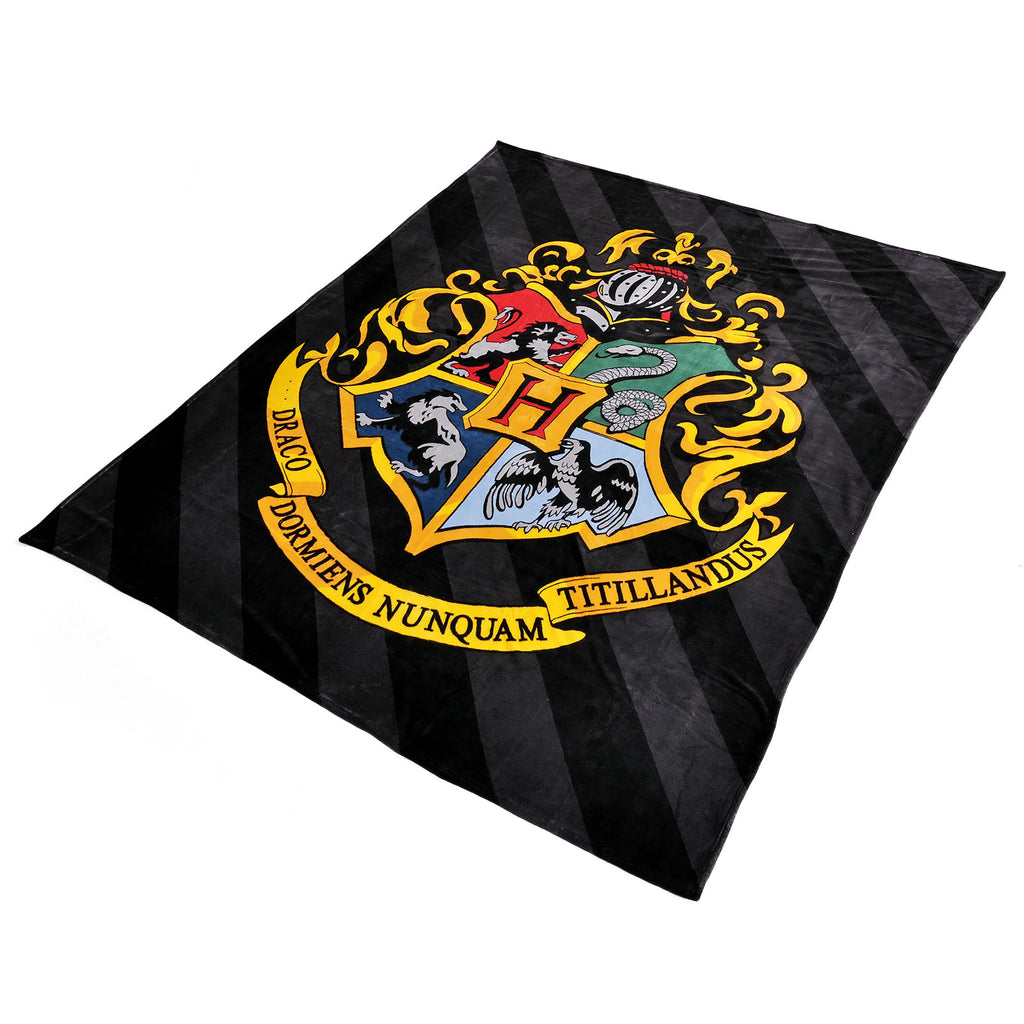 Imagen del producto Harry Potter - Manta de felpa con escudo de Hogwarts