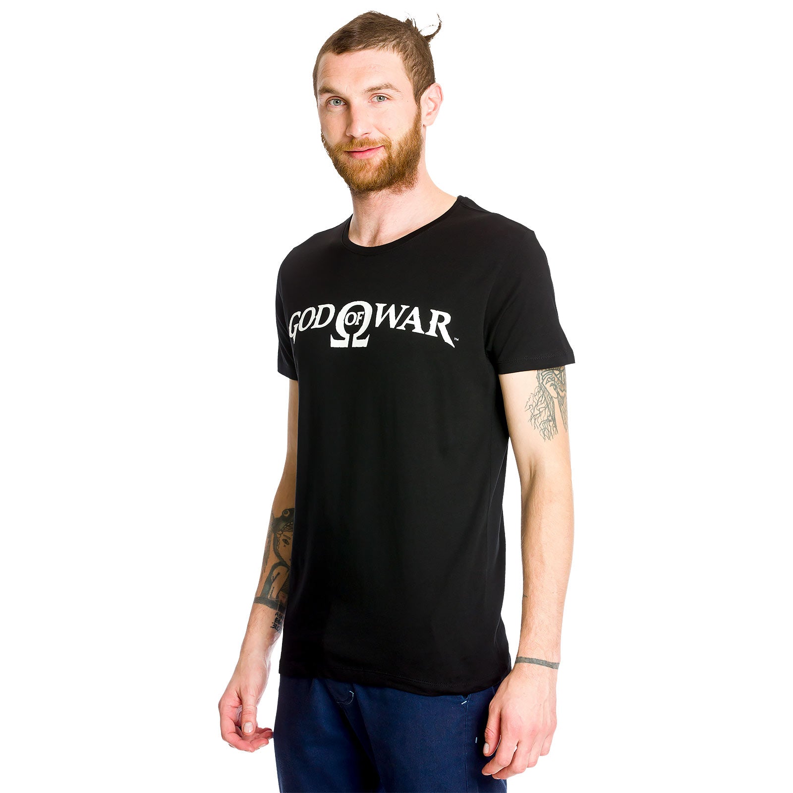 Imagen del producto God of War - Camiseta con logo negra