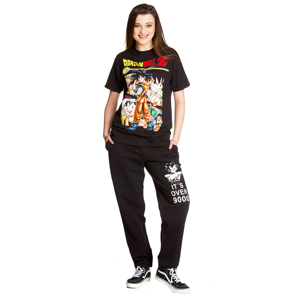 Imagen del producto Dragon Ball - Its Over 9000 Pantalones de chándal negros