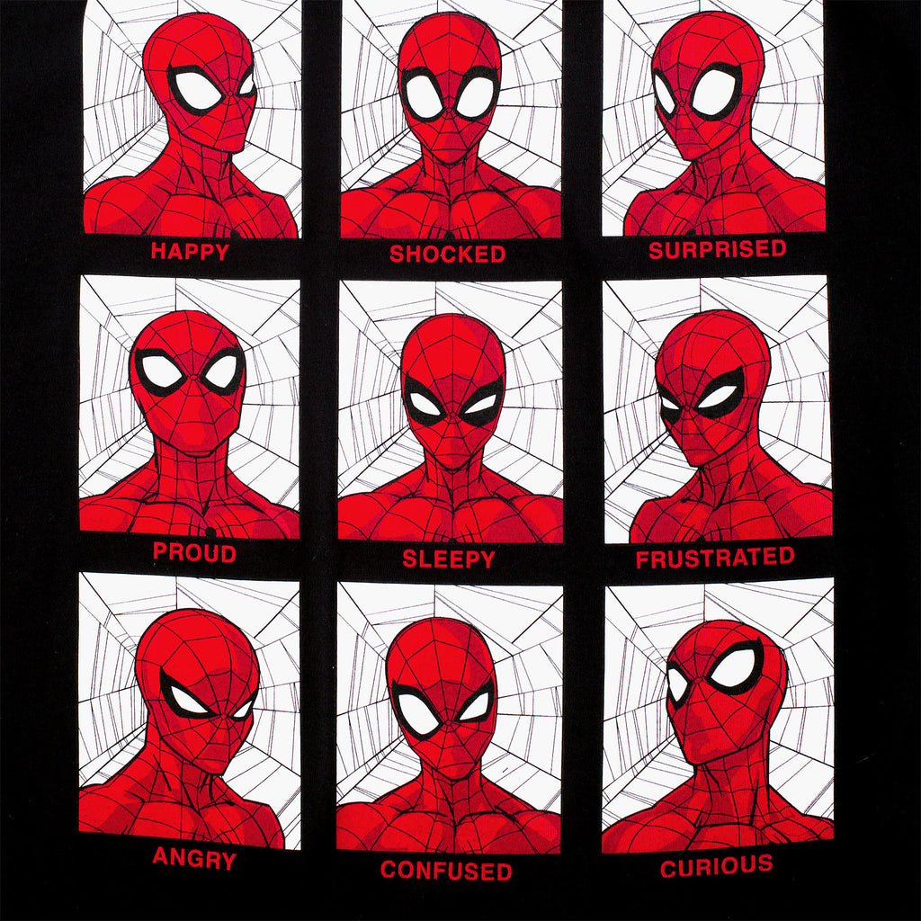 Imagen del producto Spider-Man - Camiseta de Emociones negra