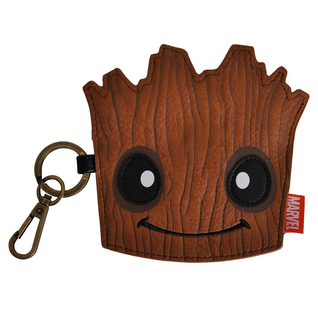 Imagen del producto Guardianes de la Galaxia - Monedero pequeño de Groot marrón
