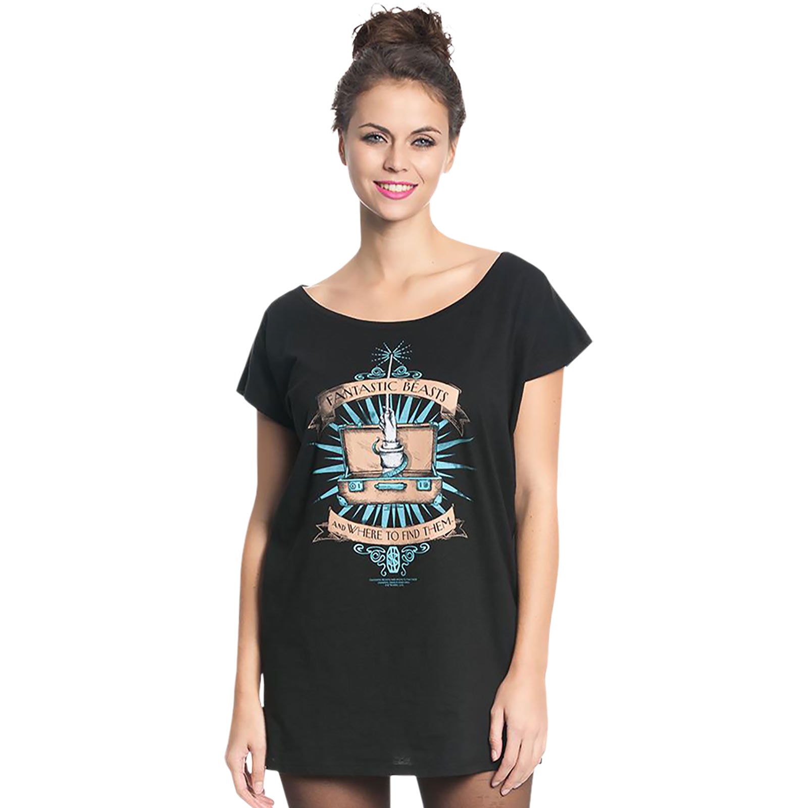 Imagen del producto Magic - Camiseta suelta de chica de Animales Fantásticos
