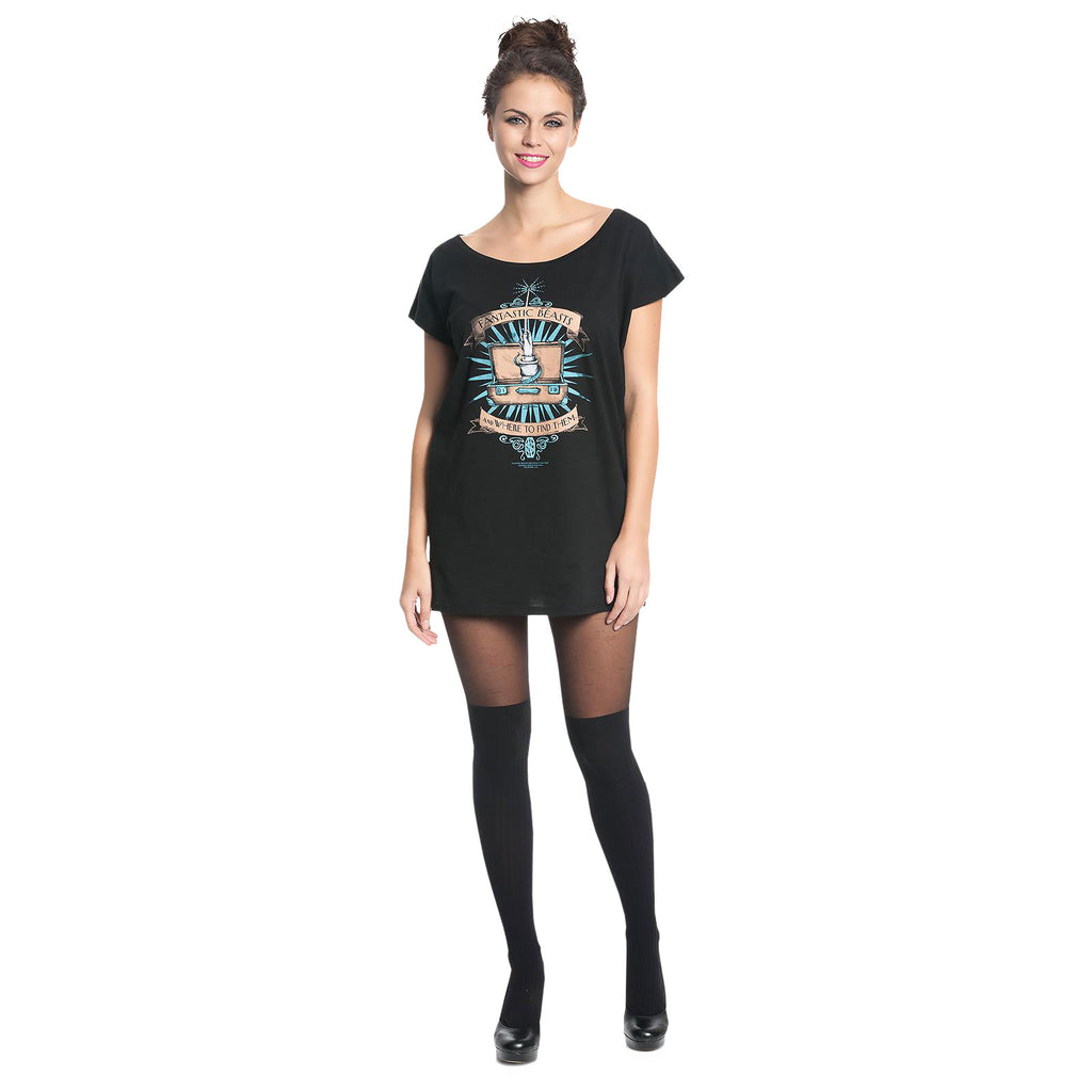 Imagen del producto Magic - Camiseta suelta de chica de Animales Fantásticos