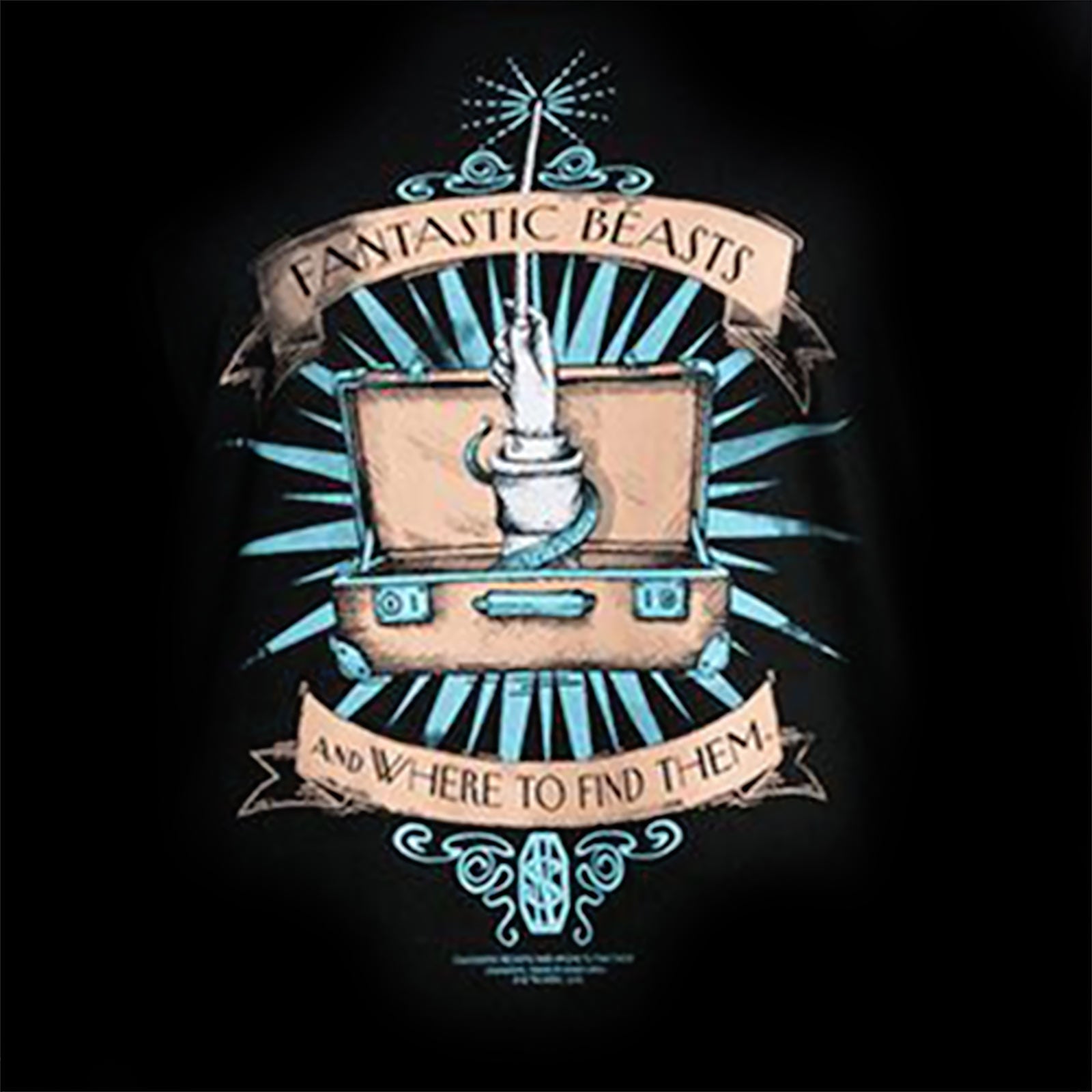 Imagen del producto Magic - Camiseta suelta de chica de Animales Fantásticos