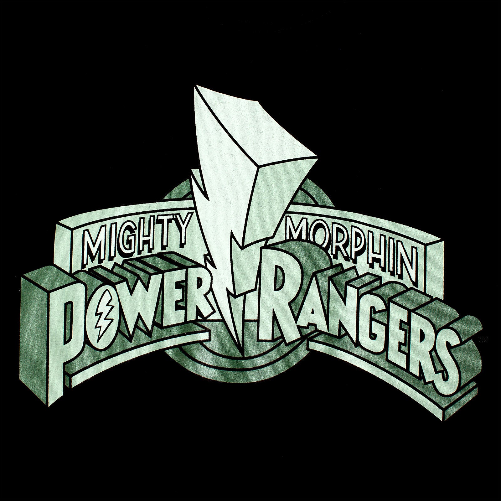 Imagen del producto Power Rangers - Camiseta Mighty Morphin negra