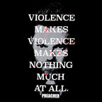 Imagen del producto Preacher - Camiseta negra Violence Makes Violence