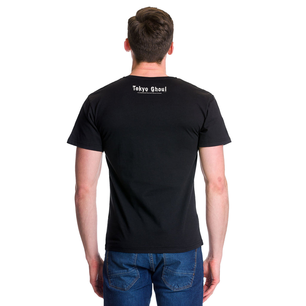 Imagen del producto Tokyo Ghoul - Camiseta negra con máscara de Kaneki