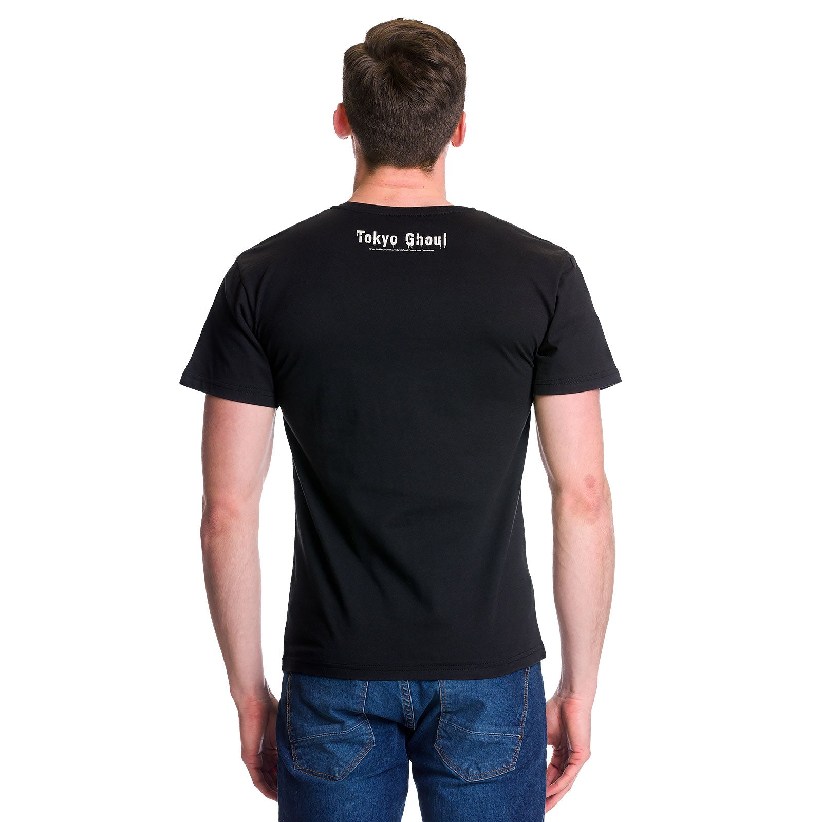 Imagen del producto Tokyo Ghoul - Camiseta negra con máscara de Kaneki