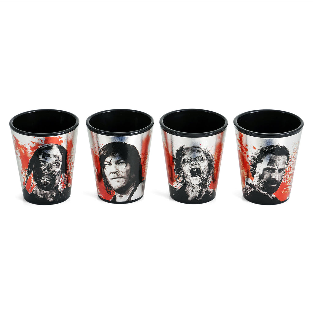 Imagen del producto Walking Dead - Set de vasos de personajes