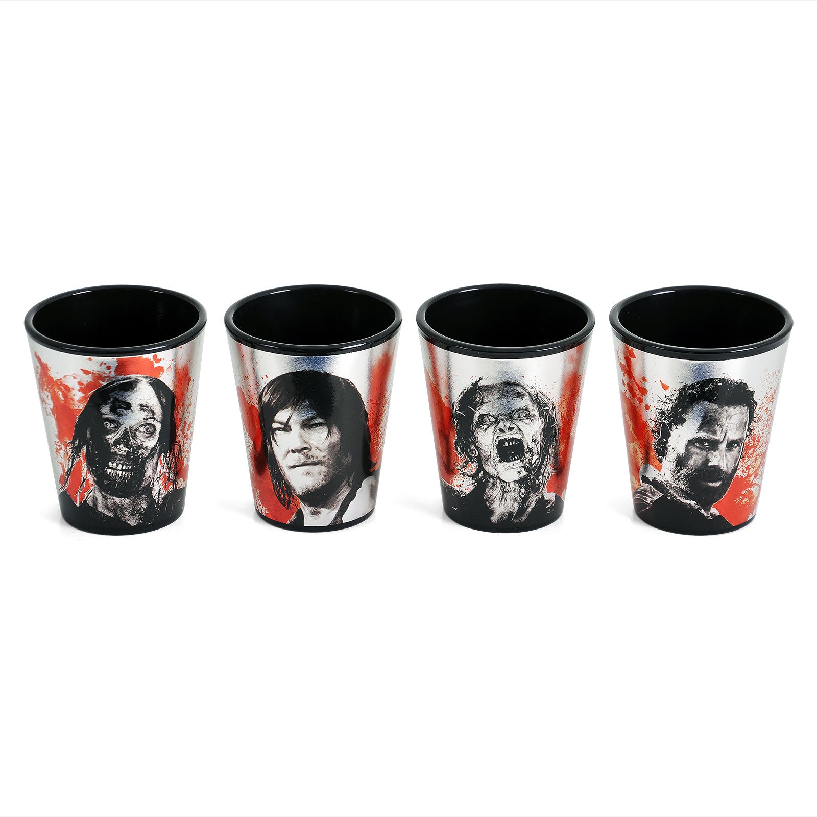 Imagen del producto Walking Dead - Set de vasos de personajes