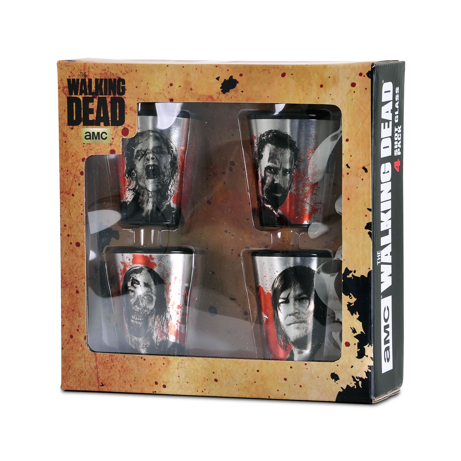 Imagen del producto Walking Dead - Set de vasos de personajes