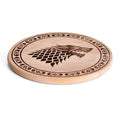 Imagen del producto Juego de Tronos - Tabla de cortar Casa Stark de haya