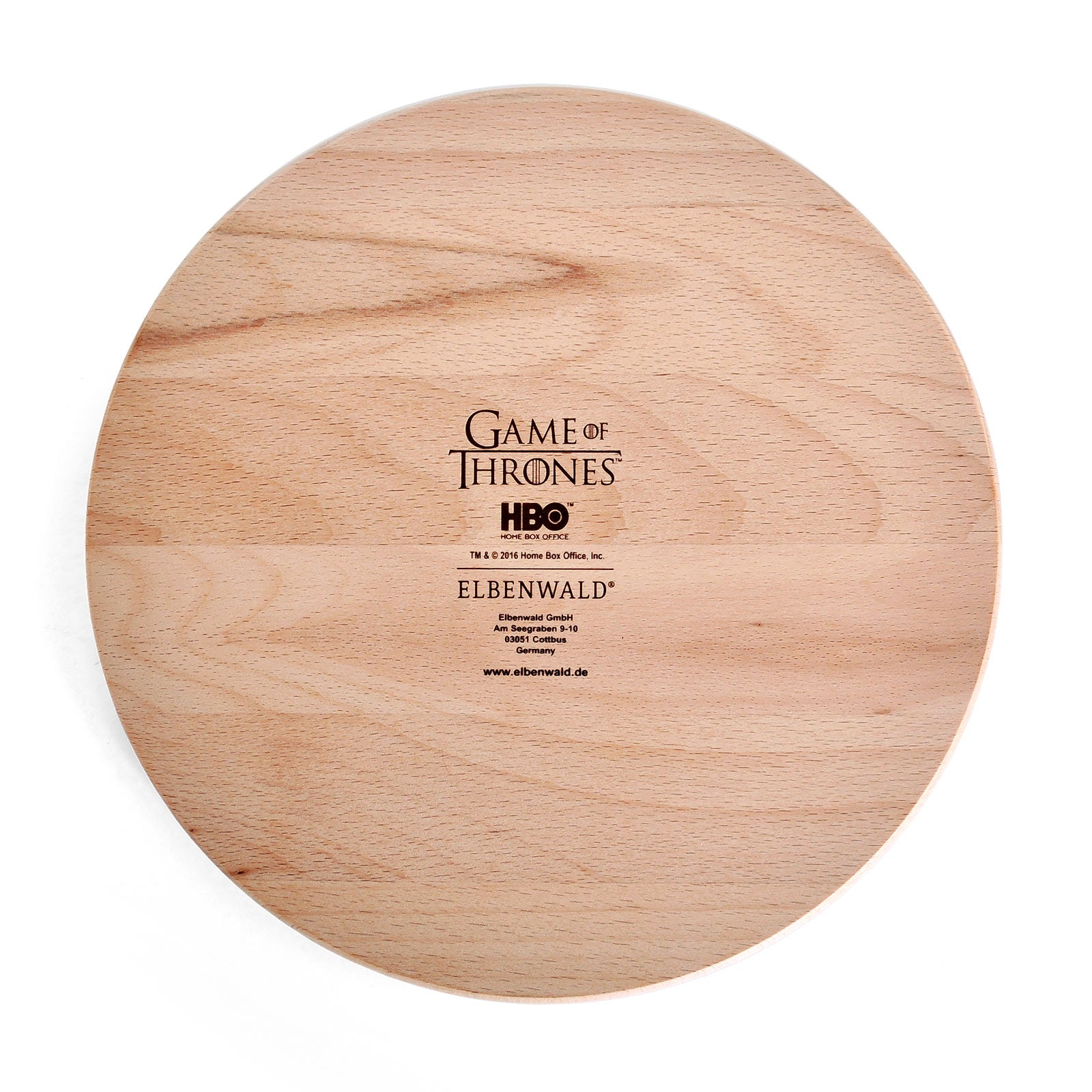 Imagen del producto Juego de Tronos - Tabla de cortar Casa Stark de haya