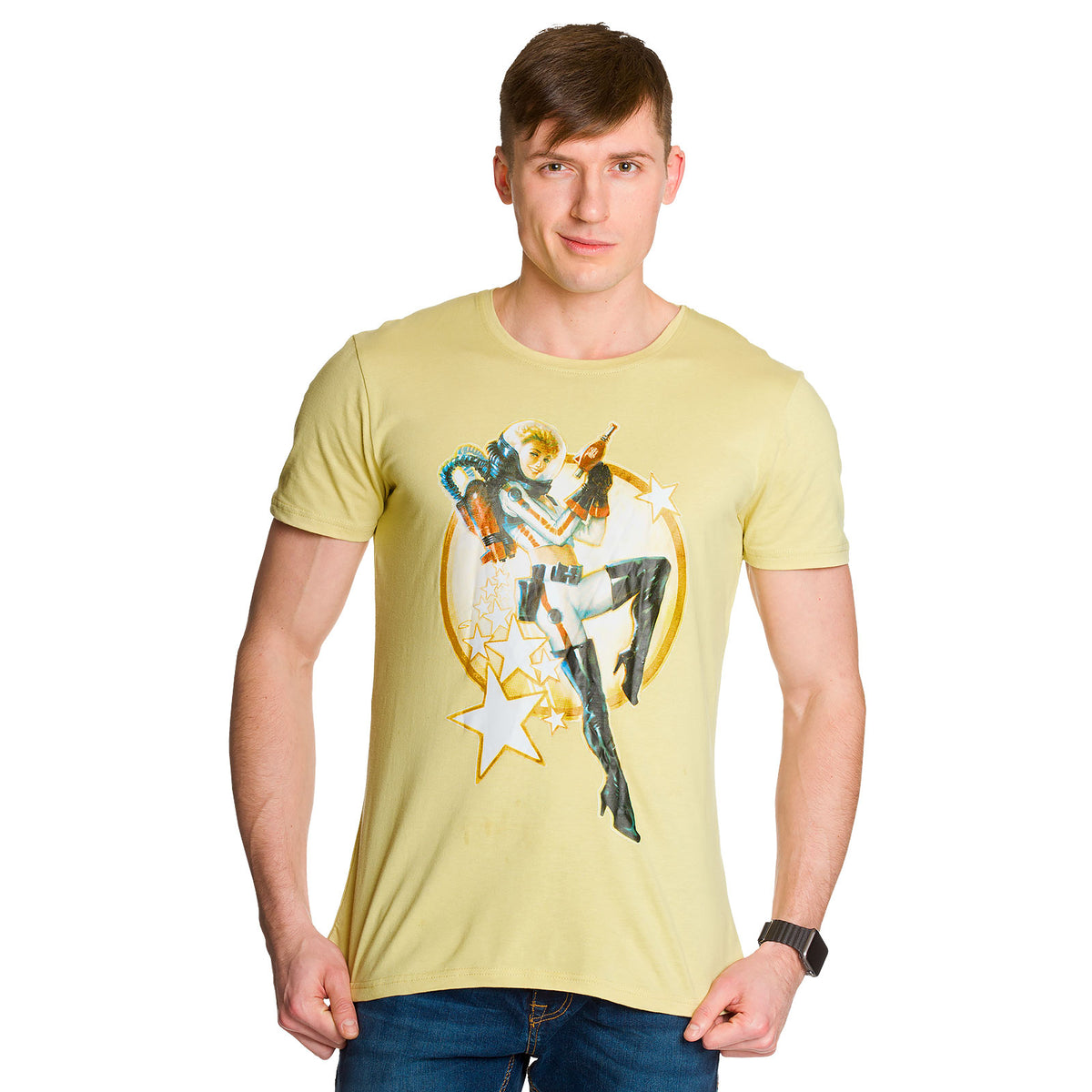 Imagen del producto Fallout - Camiseta Nuka Cola Pin-up beige
