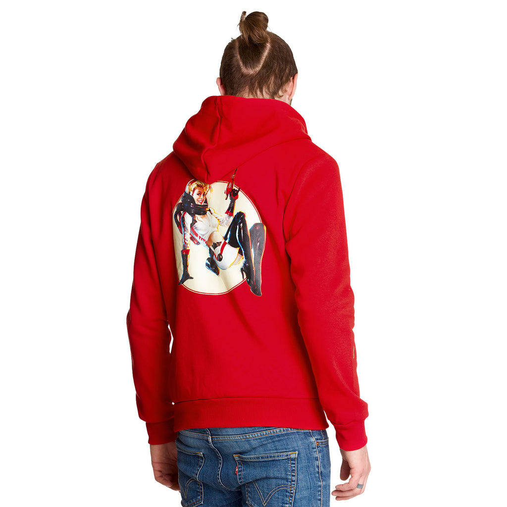 Imagen del producto Fallout - Chaqueta con capucha Nuka Cola Pin-up roja
