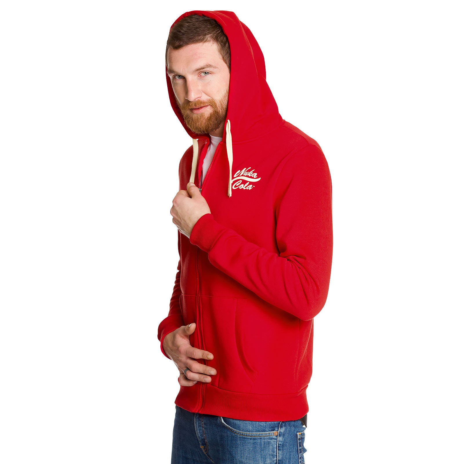 Imagen del producto Fallout - Chaqueta con capucha Nuka Cola Pin-up roja