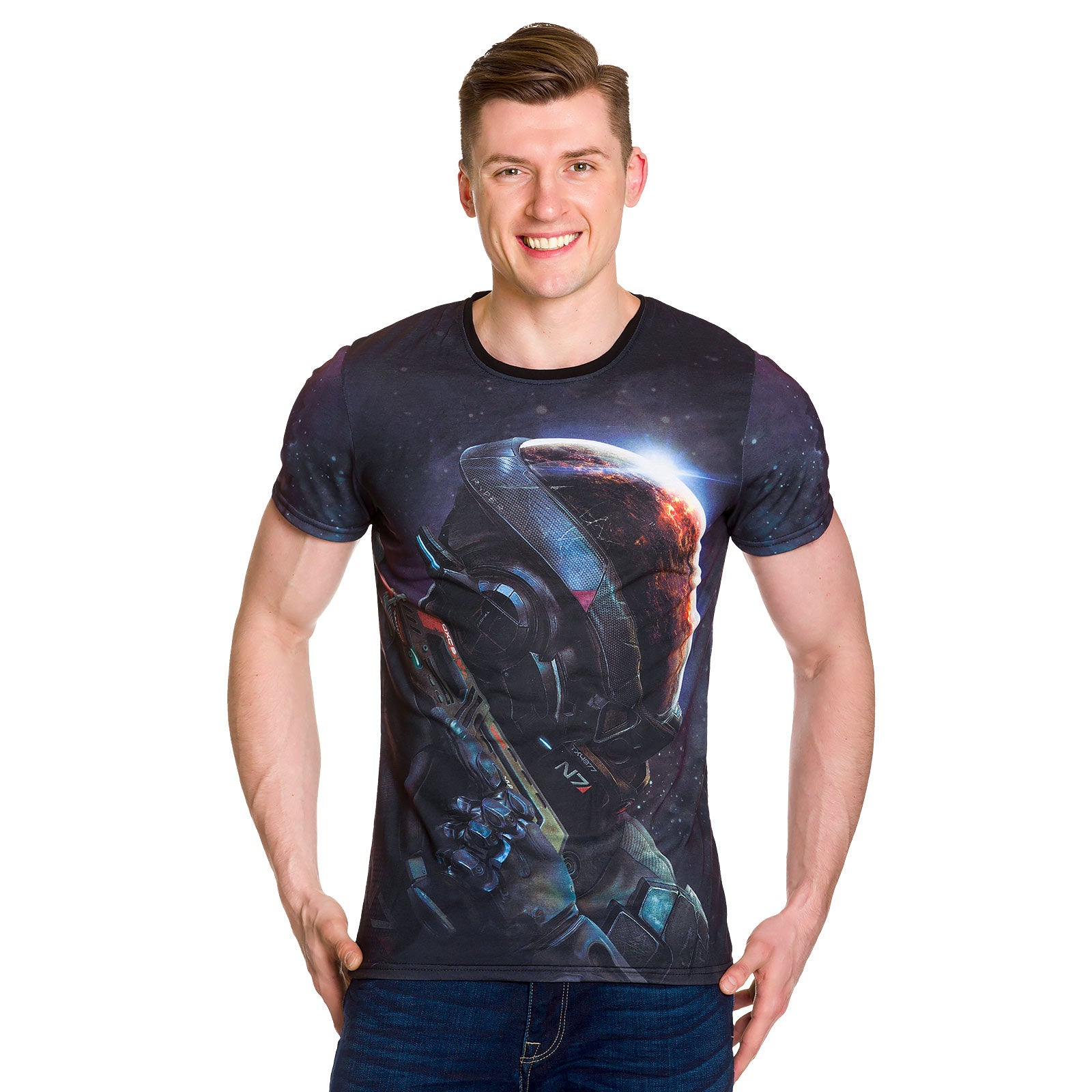 Imagen del producto Mass Effect - Camiseta de tamaño completo Explorer