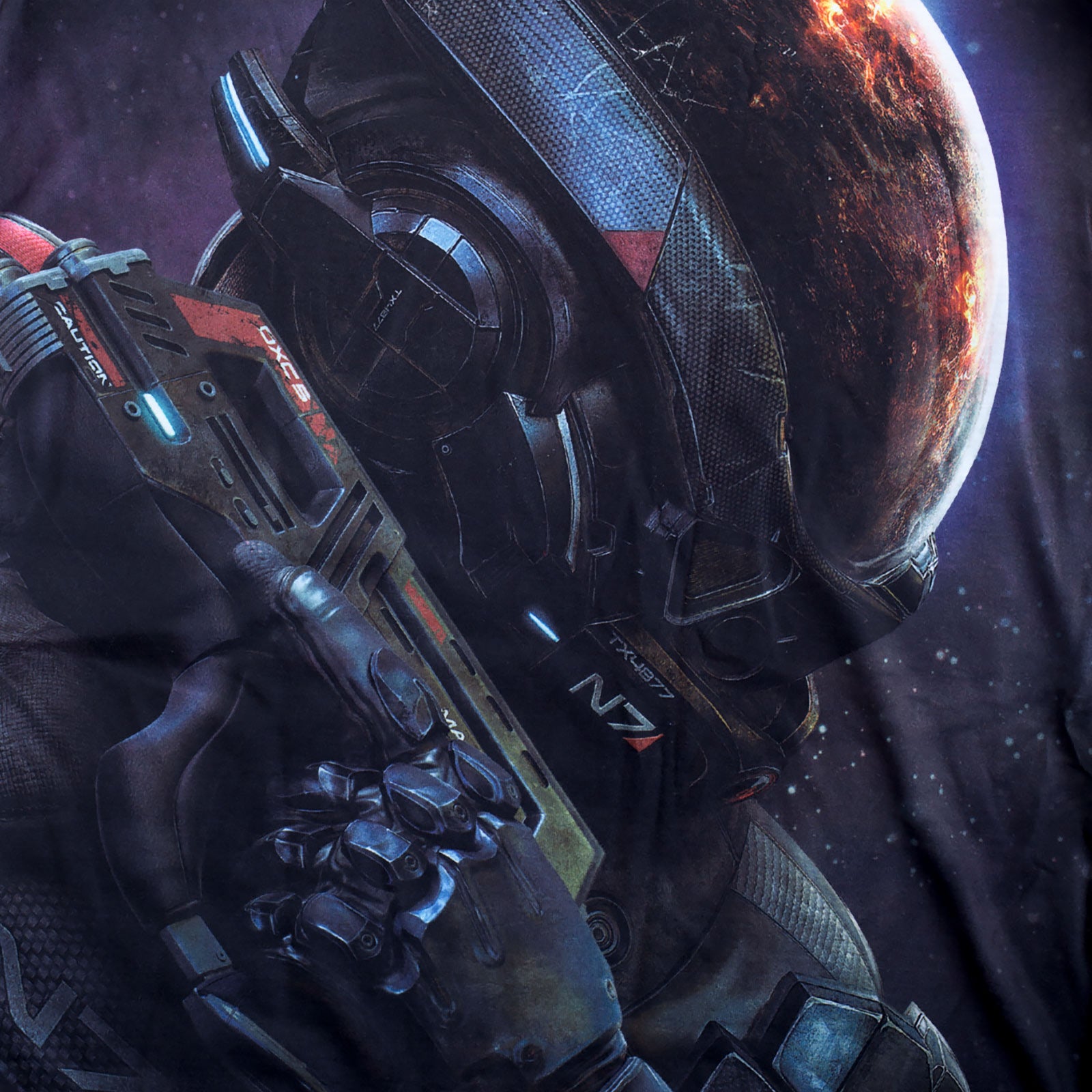 Imagen del producto Mass Effect - Camiseta de tamaño completo Explorer