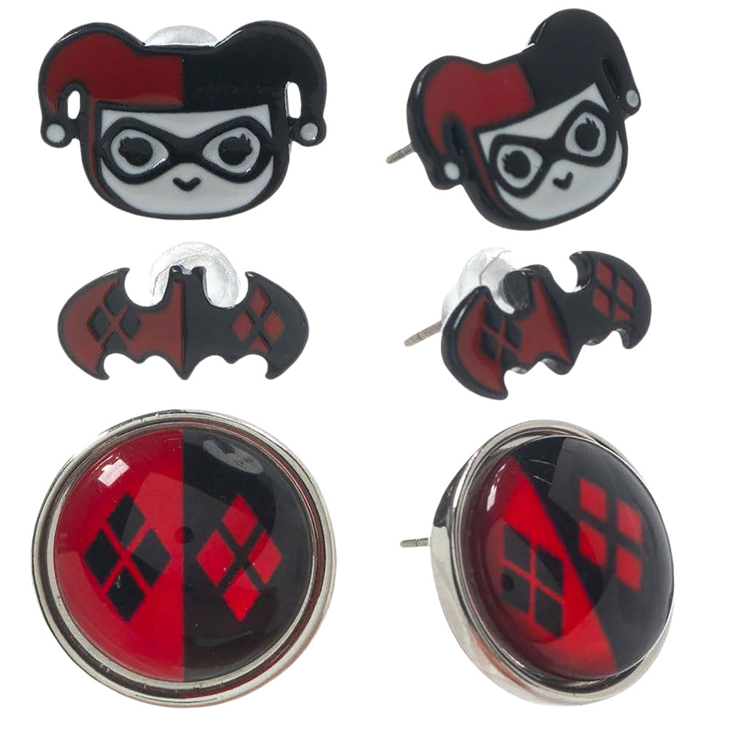 Imagen del producto Harley Quinn - Juego de pendientes