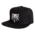 Imagen del producto Witcher - Gorra Snapback del Medallón del Lobo negra
