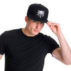 Imagen del producto Witcher - Gorra Snapback del Medallón del Lobo negra