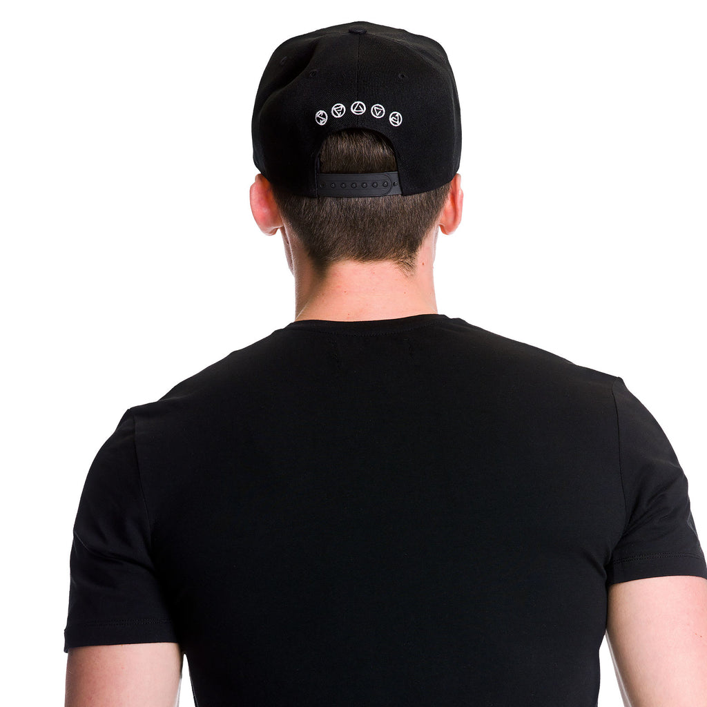 Imagen del producto Witcher - Gorra Snapback del Medallón del Lobo negra