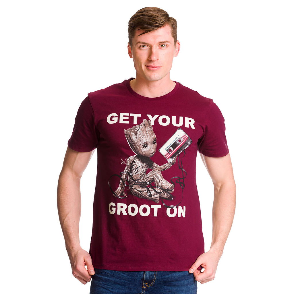 Imagen del producto Guardianes de la Galaxia - Camiseta de Groot roja