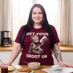 Imagen del producto Guardianes de la Galaxia - Camiseta de Groot roja