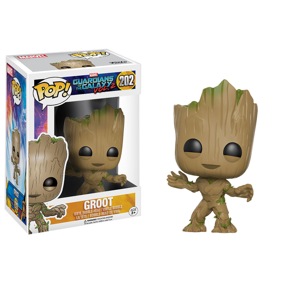 Imagen del producto Guardianes de la Galaxia - Figura de cabeza oscilante Groot Vol. 2
