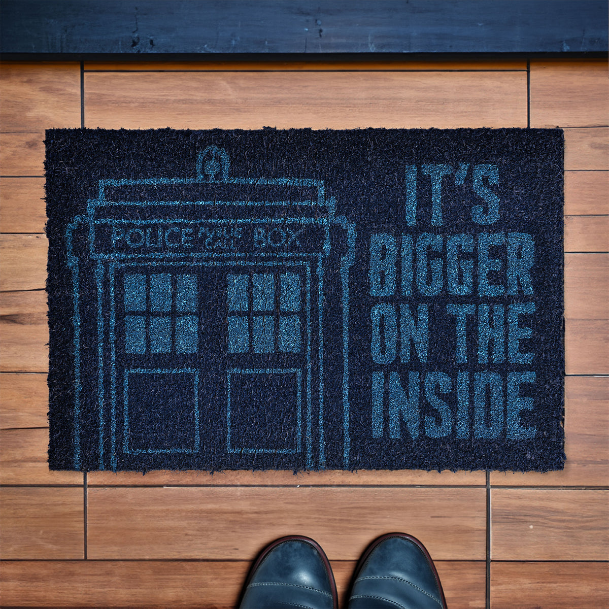 Imagen del producto Doctor Who - Alfombra de pie Tardis azul