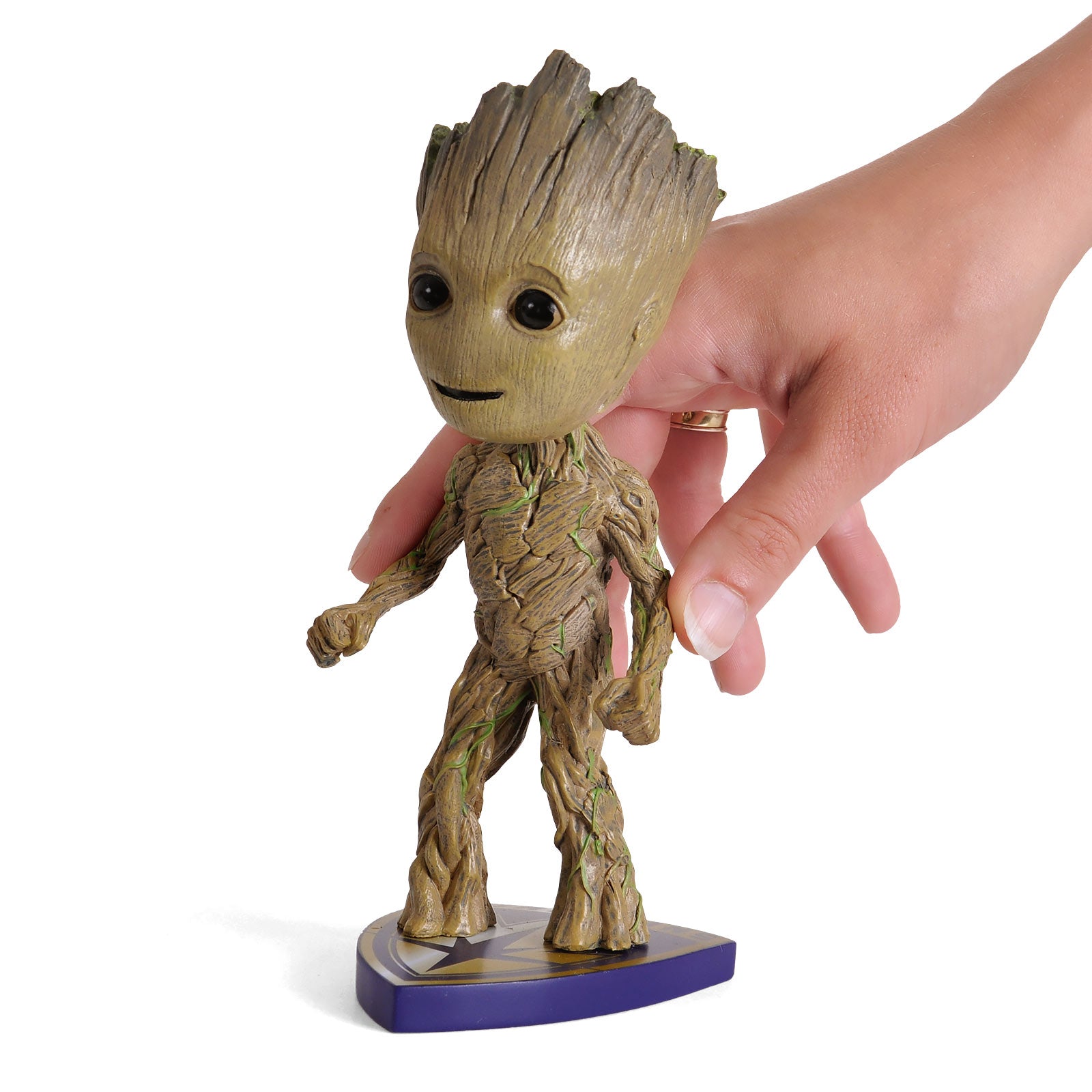 Imagen del producto Guardianes de la Galaxia - Figura de Groot Deluxe con cabeza oscilante